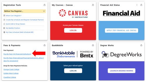 Step by Step Guide for Payment