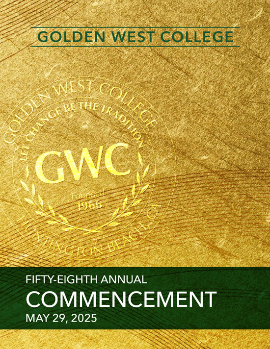 2025 Commencement Program - Click here to Download PDF