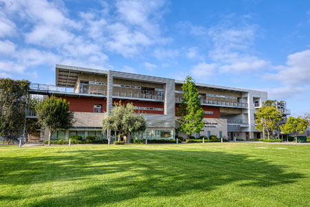 Nursing building on Golden West College Campus