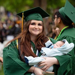 Student parent that is graduating